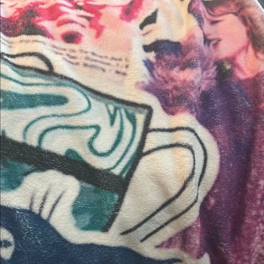 Colorful Taylor Swift Collage throw Blanket
